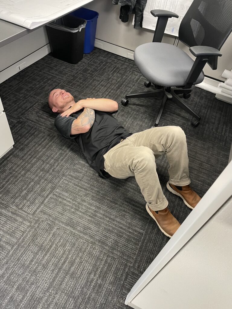 Aaron finding his chi